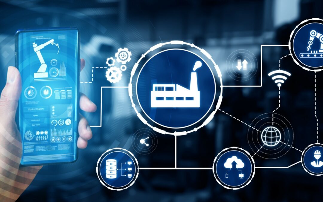 What is causing the growth in IoT in manufacturing?